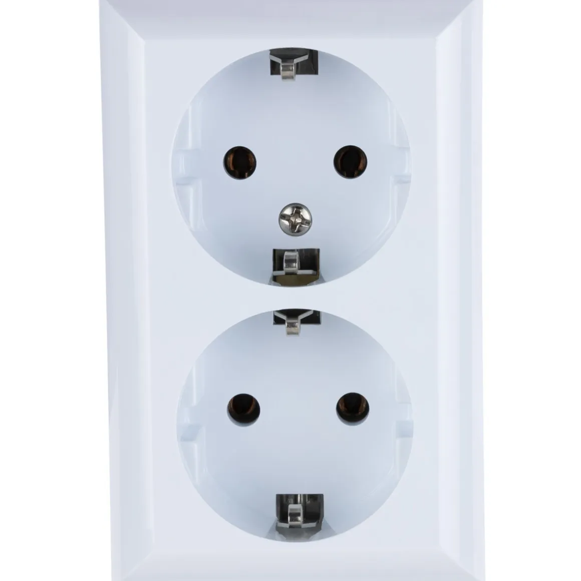 REV Ritter AP-Schalterprogramm PlanoLuxe weiß Steckdose 2-fach