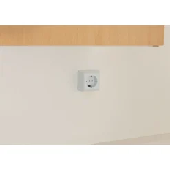 REV Ritter AP-Schalterprogramm PlanoLuxe weiß Steckdose mit Berührungsschutz