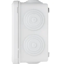 REV Ritter Feuchtraum-Abzweigkasten 8,4 cm IP54 Aufputz grau