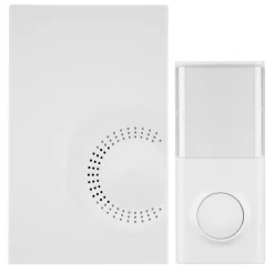 REV Ritter  Funk-Gong mit Taster Basic 36 Melodien 200m weiß