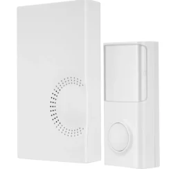 REV Ritter  Funk-Gong mit Taster Basic 36 Melodien 200m weiß