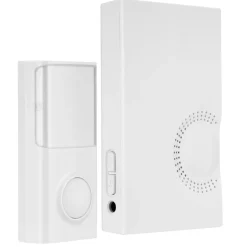 REV Ritter  Funk-Gong mit Taster Basic 36 Melodien 200m weiß