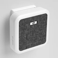 REV Ritter  Funk-Gong mit Taster & Stoffbez.Orchestra für Steckdose 58 Mel.150m weiß