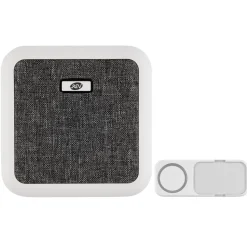 REV Ritter  Funk-Gong mit Taster & Stoffbez.Orchestra Batterie 58 Mel. 150m weiß