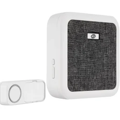 REV Ritter  Funk-Gong mit Taster & Stoffbez.Orchestra Batterie 58 Mel. 150m weiß