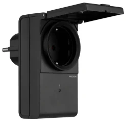 REV Ritter Funkschalt-Set außen IP44 Standard mit Fernbedienung 2+1 schwarz