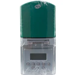 REV Ritter Zeitschaltuhr außen IP44 digital Standard 140 Schaltzeiten grau-grün