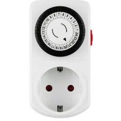 REV Ritter Zeitschaltuhr innen mechanisch Standard 48 Schaltzeiten weiß