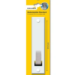 Schellenberg Abdeckplatte Lochabstand 21,5 cm weiß