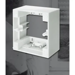 Schellenberg Aufputzrahmen eckig weiss