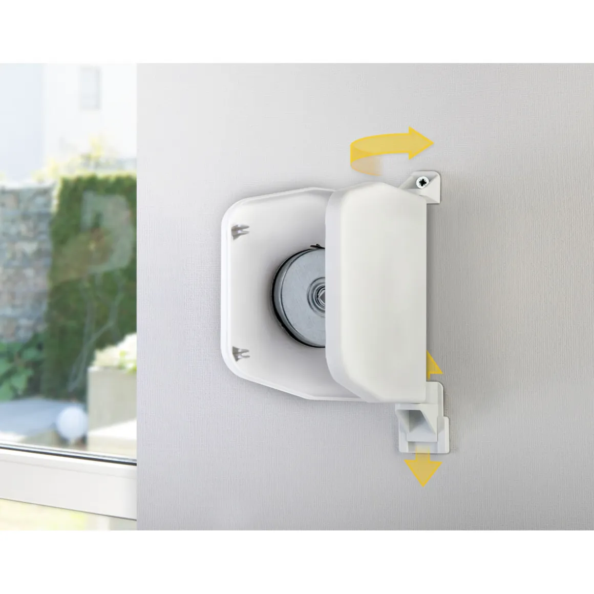 Schellenberg Aufschraubwickler Flexo Mini aufklappbar