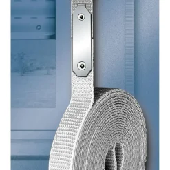 Schellenberg Gurt-Reparatur-Set Maxi 4,3m Gurt-Fix für 23 mm Gurtband grau