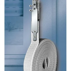 Schellenberg Gurt-Reparatur-Set Mini 4,3m Gurt-Fix für 14 mm Gurtband grau