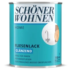 Schöner Wohnen Farbe Fliesenlack Home weiß glänzend 750 ml