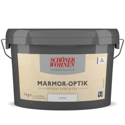 Schöner Wohnen Farbe Marmor-Optik Effektspachtel Crema 1l