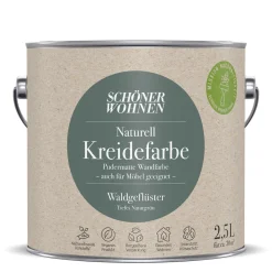 Schöner Wohnen Farbe  Naturell Kreidefarbe 2,5 L Waldgefluester