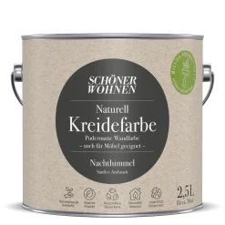 Schöner Wohnen Farbe  Naturell Kreidefarbe 2,5 L Nachthimmel