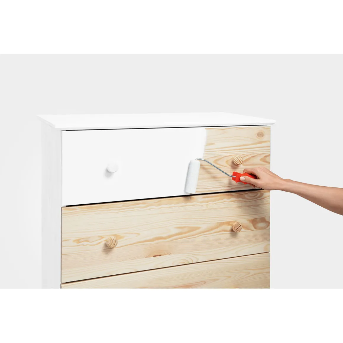 Schöner Wohnen Farbe pep up hellgrau für Möbel Türen und Küchenfronten 1 L