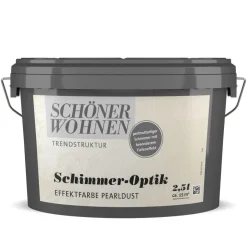Schöner Wohnen Farbe Schimmer-Optik Effektfarbe 2,5 L pearldust