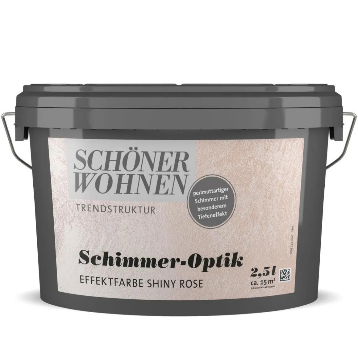 Schöner Wohnen Farbe Schimmer-Optik Effektfarbe Shiny Rose 2,5 L