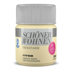 Schöner Wohnen Farbe Tester Trendfarbe matt 50 ml cream 1514