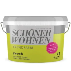 Schöner Wohnen Farbe Trendfarbe matt Fresh 1 L