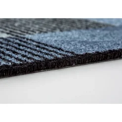 Schöner Wohnen  Schmutzfangmatte Manhattan 67x100 cm Geomix polartürkis