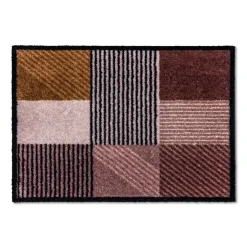 Schöner Wohnen  Schmutzfangmatte Manhattan 50x70 cm Geomix kastanie-rose