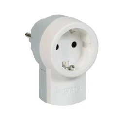 Schuko-Stecker mit integrierter Kupplung