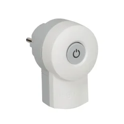 Schuko-Stecker mit Schalter beleuchtet