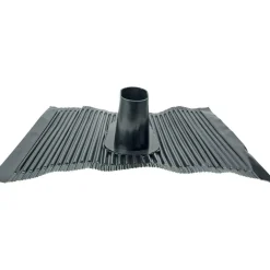 Schwaiger Alu-Dachhaube schwarz 42-60 mm