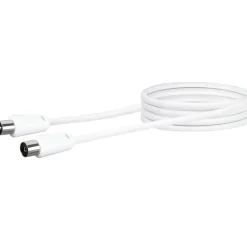 Schwaiger Anschlusskabel 90dB 5m weiß