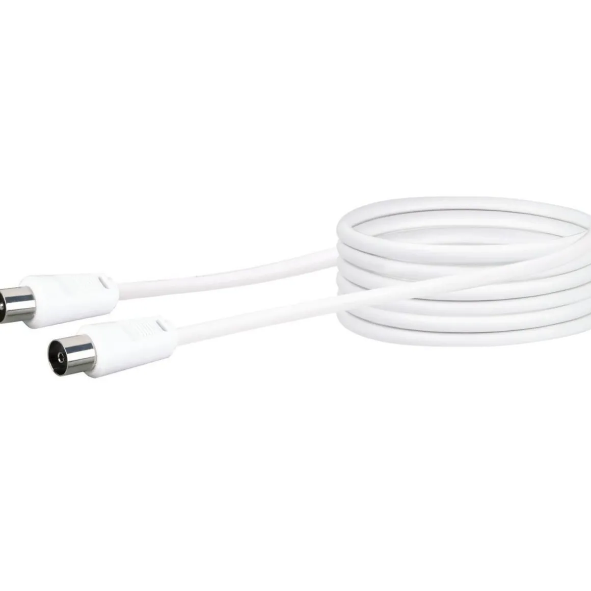 Schwaiger Antennenkabel 75 dB 5 m weiß