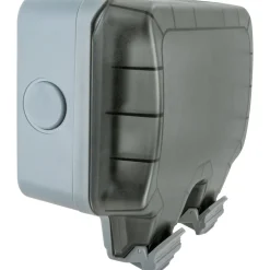 Schwaiger Außensteckdose Aufputz 2-fach IP66