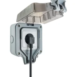 Schwaiger  Außensteckdose Aufputz 1-fach IP66