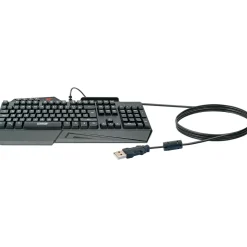 Schwaiger  Gaming Tastatur mit Farbwechsel-LED
