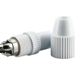 Schwaiger High-Quality IEC-Buchse quickFix weiß