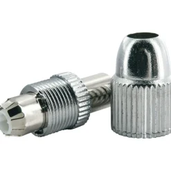 Schwaiger High-Quality IEC-Koax-Stecker silber