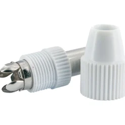 Schwaiger High-Quality IEC-Stecker quickFix weiß