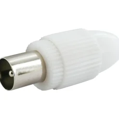 Schwaiger IEC-Koax-Stecker weiß
