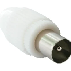 Schwaiger IEC-Koax-Stecker weiß