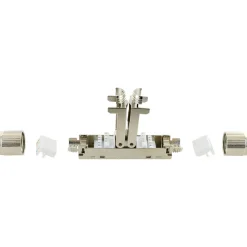 Schwaiger  Keystone Netzwerkkabelverbinder CAT 6A werkzeuglos