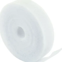 Schwaiger  Klettband-Rolle 3 m weiß