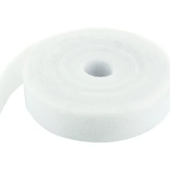 Schwaiger  Klettband-Rolle 3 m weiß