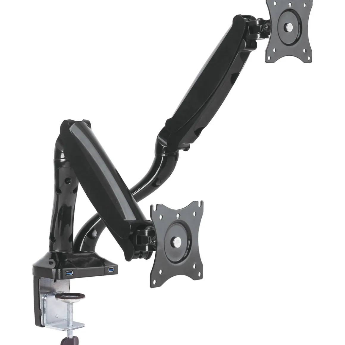 Schwaiger Monitor-Tischhalter Full Motion 2 für 2 Monitore bis 29 Zoll