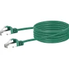 Schwaiger Netzwerkkabel CAT6 250Mhz 1Gbit/s 2,5m grün