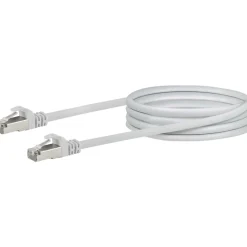 Schwaiger Netzwerkkabel CAT6 250Mhz 1Gbit/s 0,5m weiß