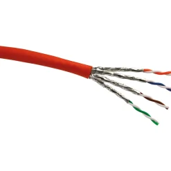Schwaiger Netzwerkkabel CAT7 50m orange