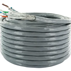 Schwaiger Netzwerkkabel CAT6a 500Mhz 10Gbit/s 10m grau