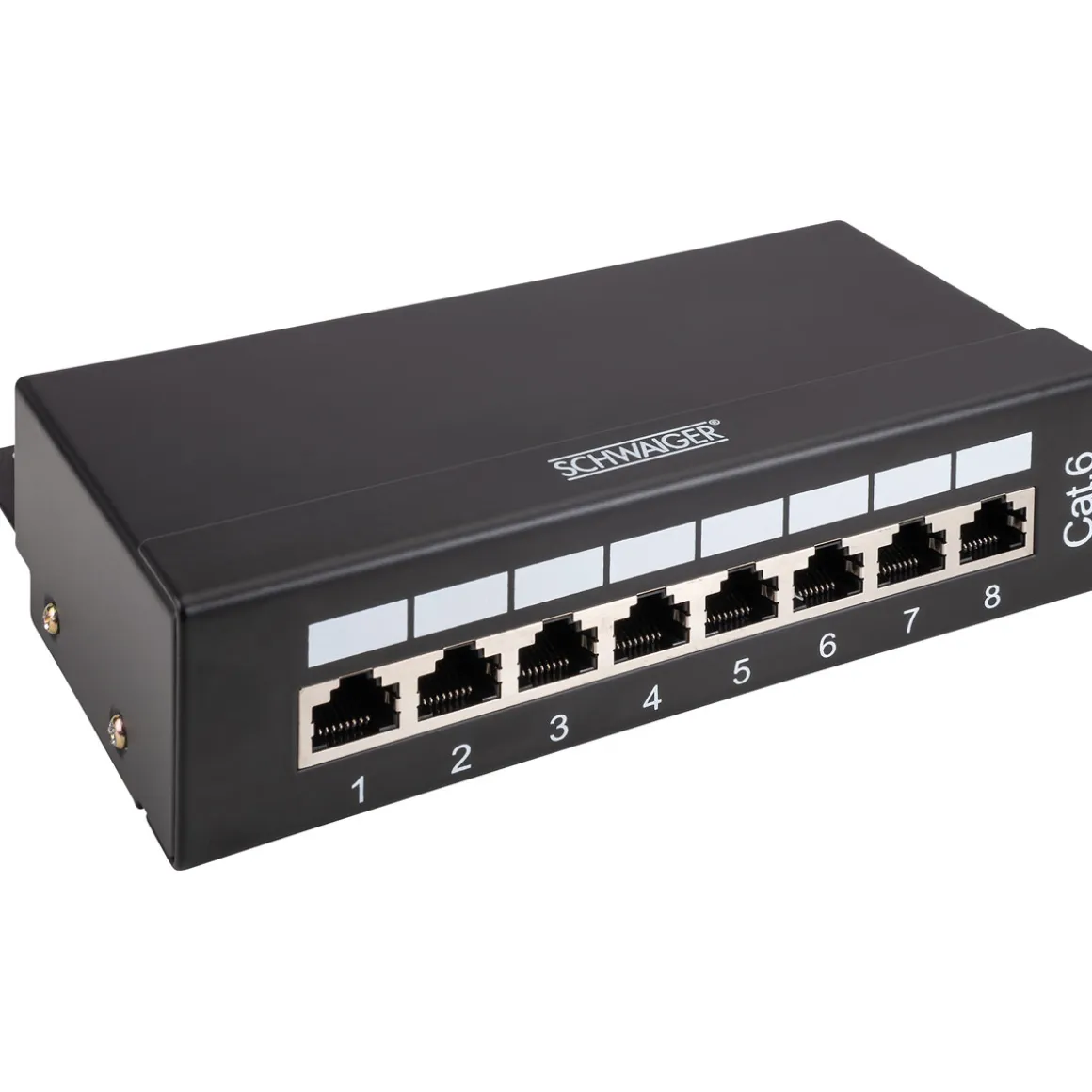 Schwaiger Patchpanel 8-Port